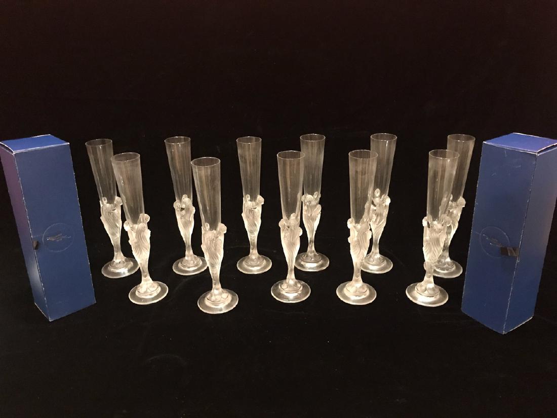 French Champagne Flutes By Erte (1 of 6)