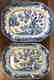 2 Antique English Spode China Platters.