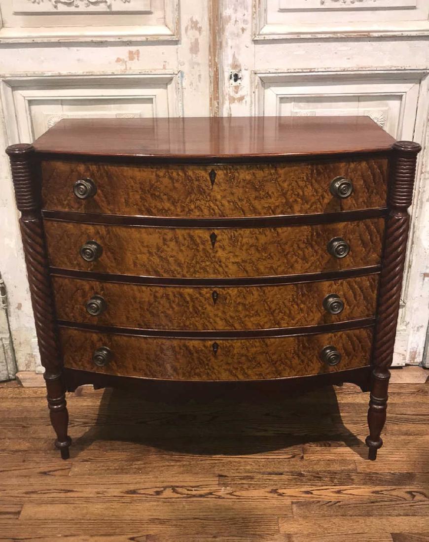 19th Century American Sheraton Chest. (1 of 5)