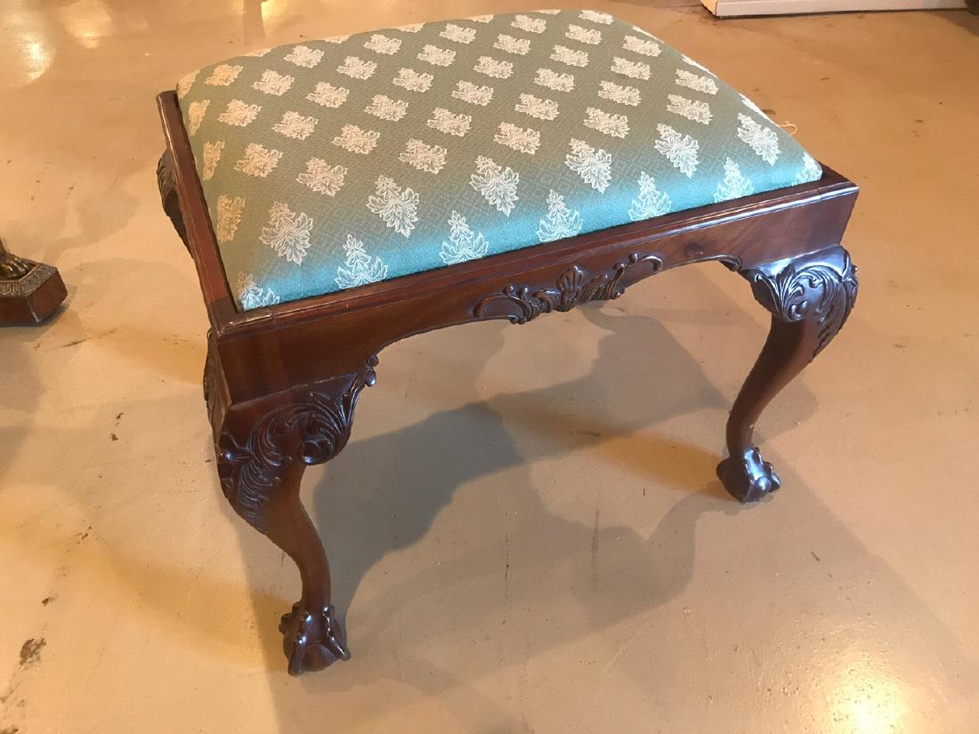 Chippendale Style Footstool. (1 of 1)