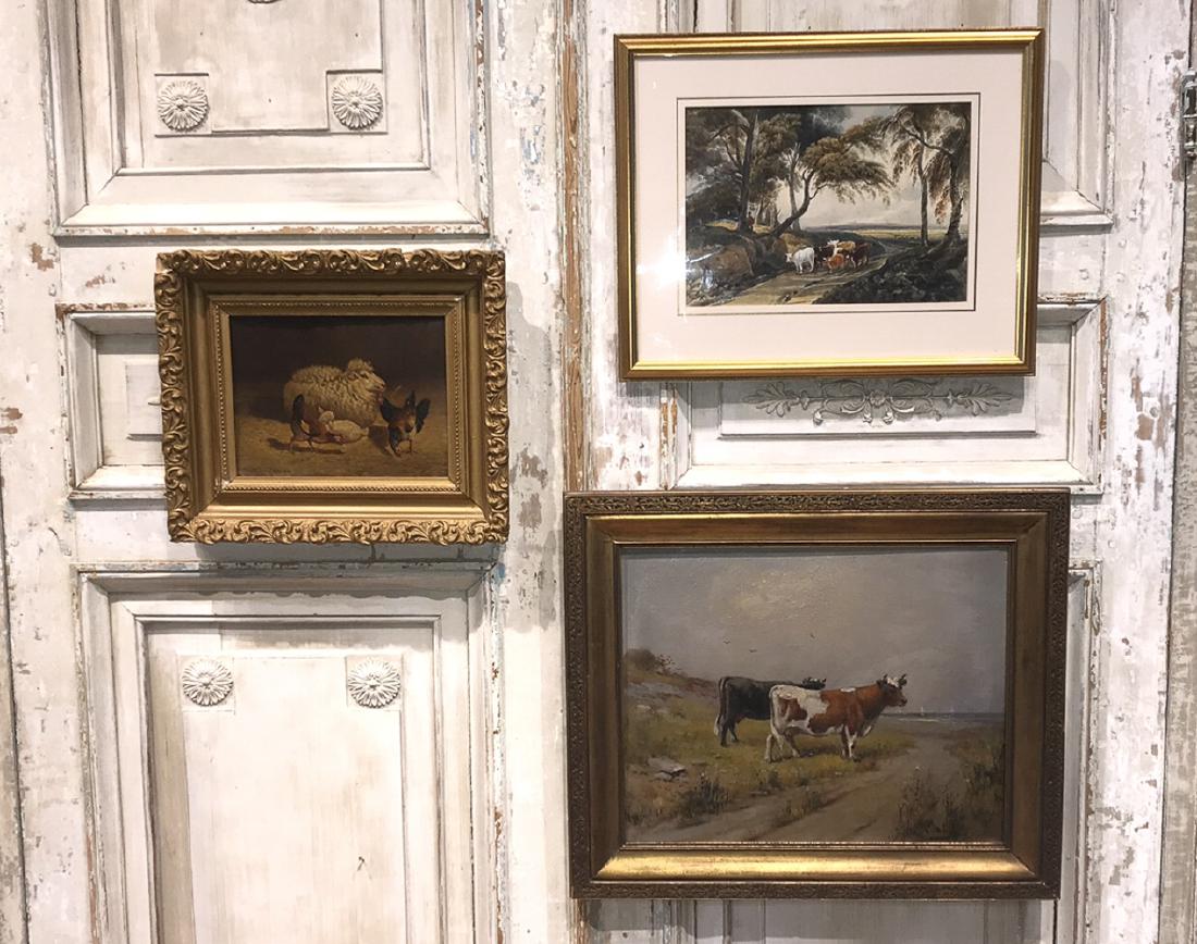 3 Paintings Of Country Farm Scenes (1 of 19)