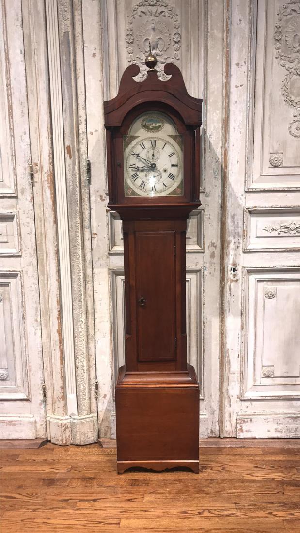19th Century American Tall Case Clock. (1 of 6)