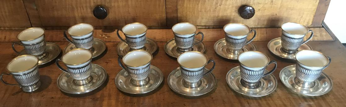 12 Piece Lenox China Demitasse Set. (1 of 3)