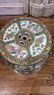 19th c. Chinese Rose Medallion Garden Seat. - 2