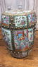 19th c. Chinese Rose Medallion Garden Seat. - 5
