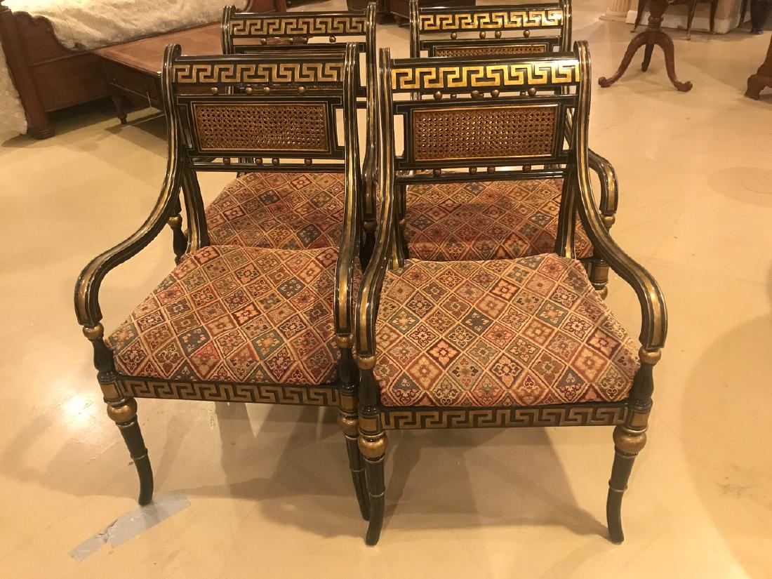 4 Regency Style Armchairs. (1 of 2)