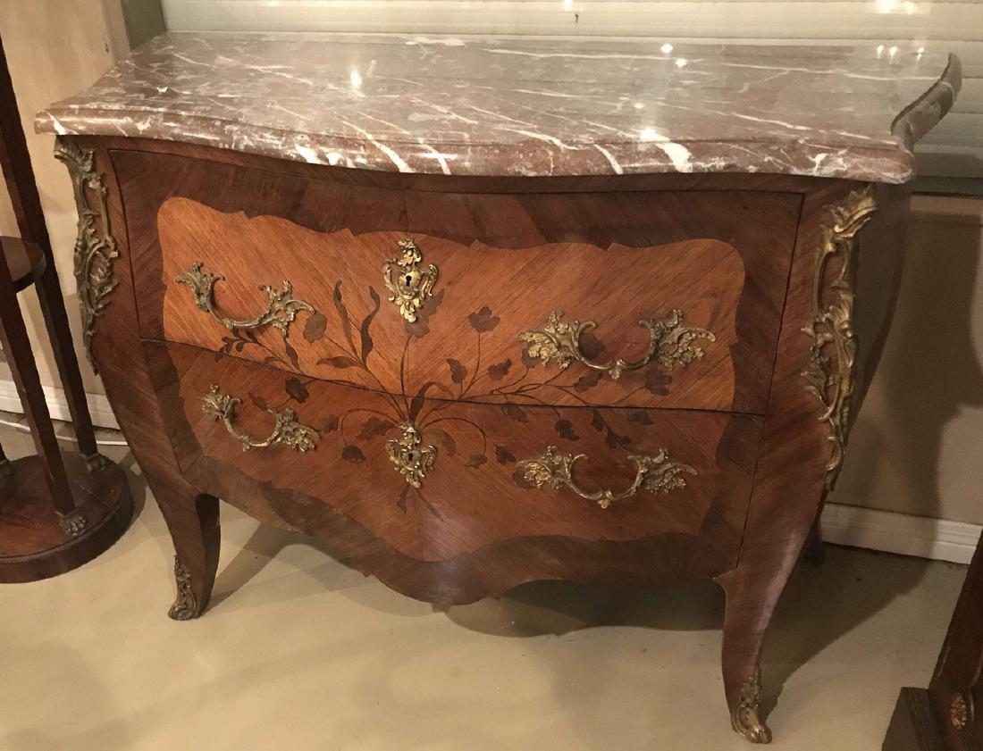 French Kingwood Bombe Commode. (1 of 4)