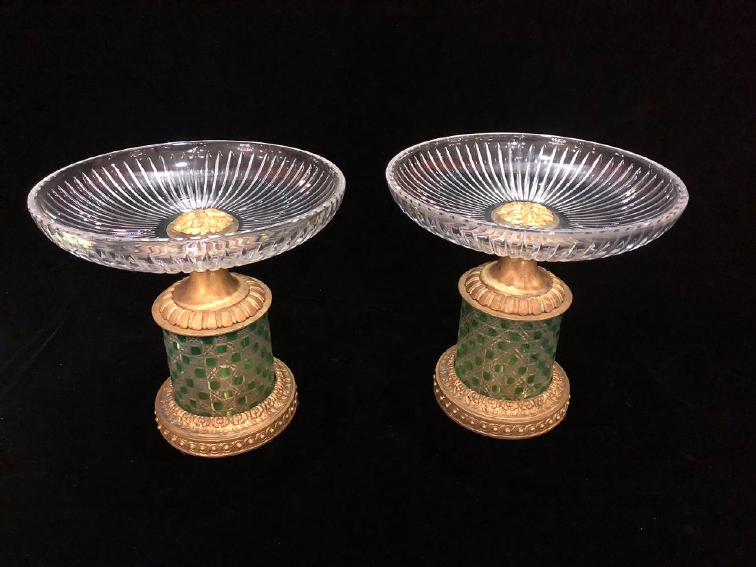 Pair Of Continental Tazzas. (1 of 3)