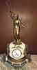 Antique French Bronze & Marble Clock.
