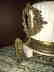 Antique French Bronze & Marble Clock. - 2