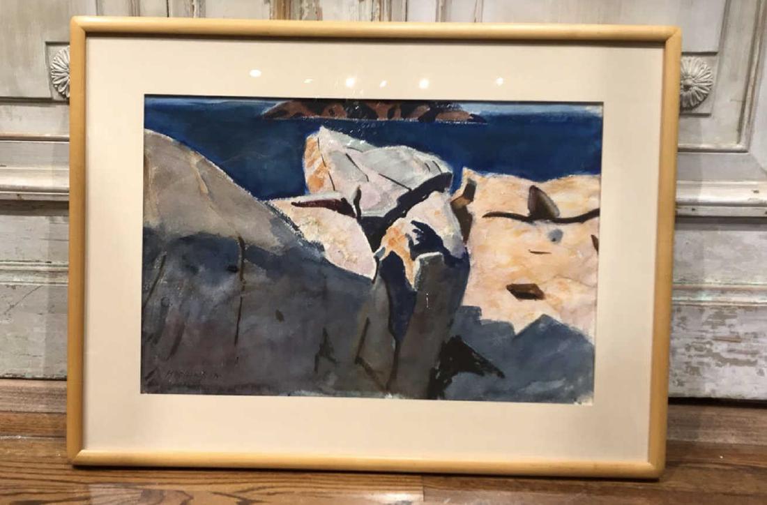 Charles Hopkinson Watercolor Painting. (1 of 6)