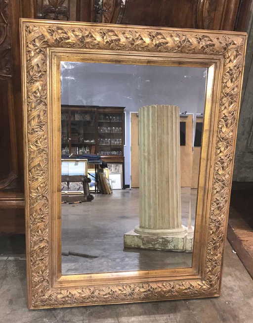 Carved Mexican Mirror
