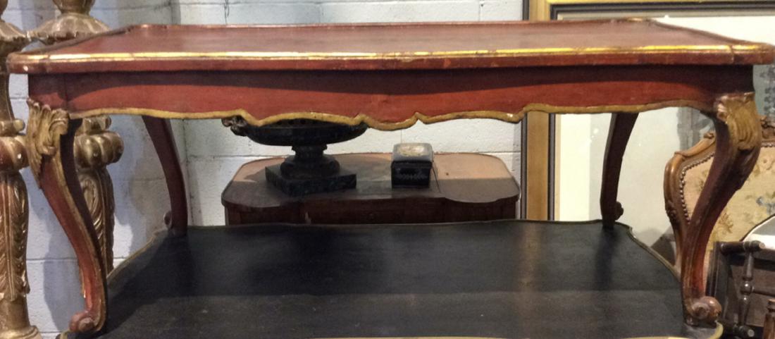 Red Parcel Gilt Coffee Table (1 of 4)