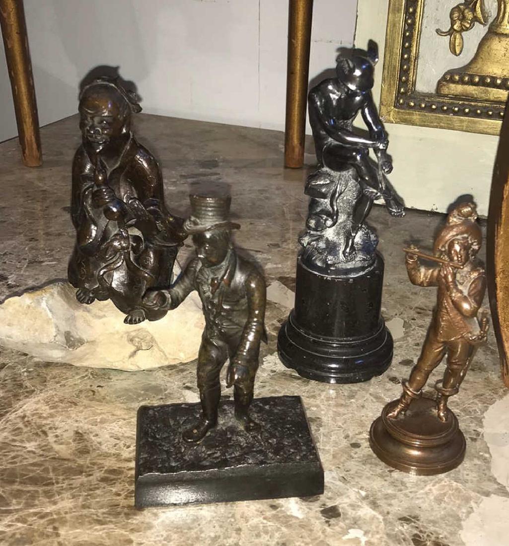 4 Miscellaneous Bronze Figures (1 of 8)