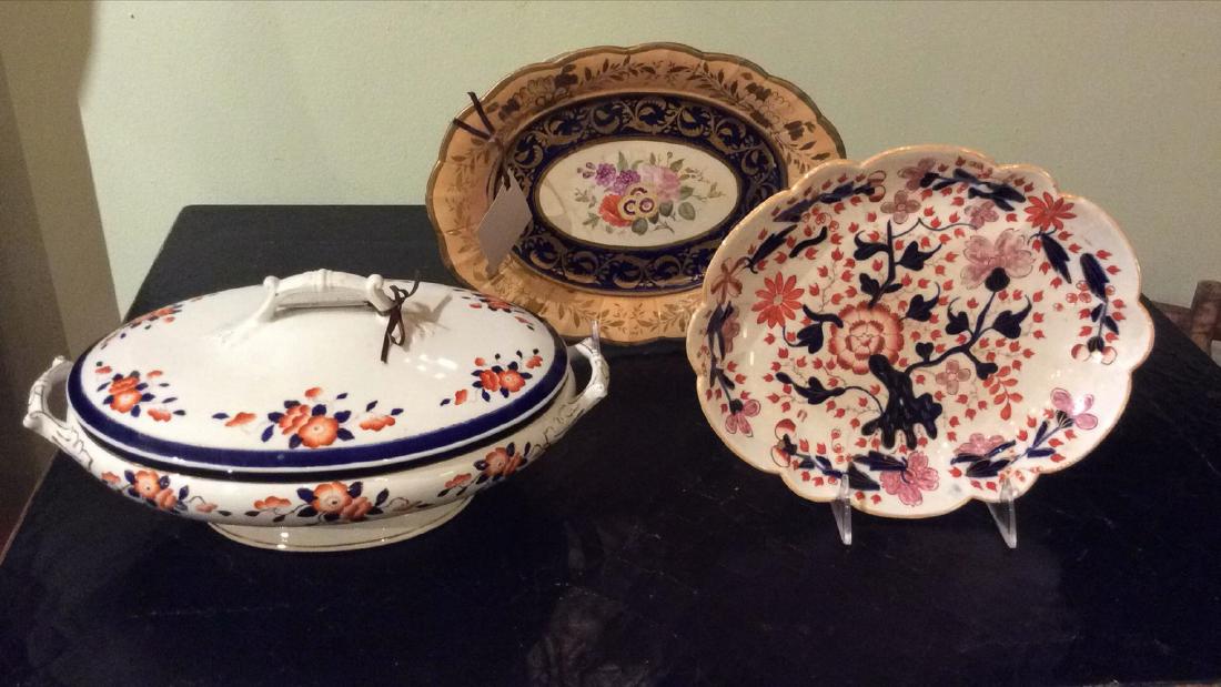Lot Of 3 Porcelain Serving Pieces. (1 of 2)