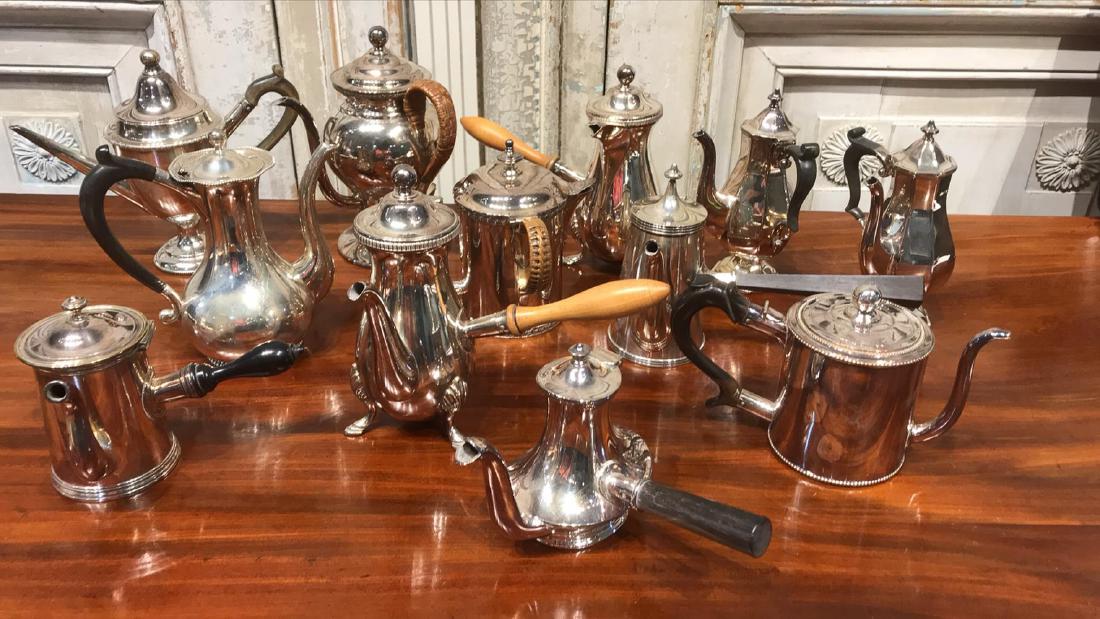 Grouping Of 12 Teapots Or Argyles (1 of 10)