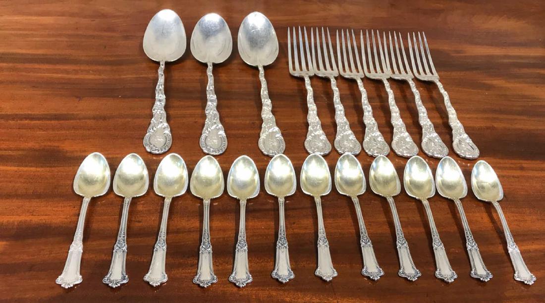 21 Pieces Sterling Flatware (1 of 6)