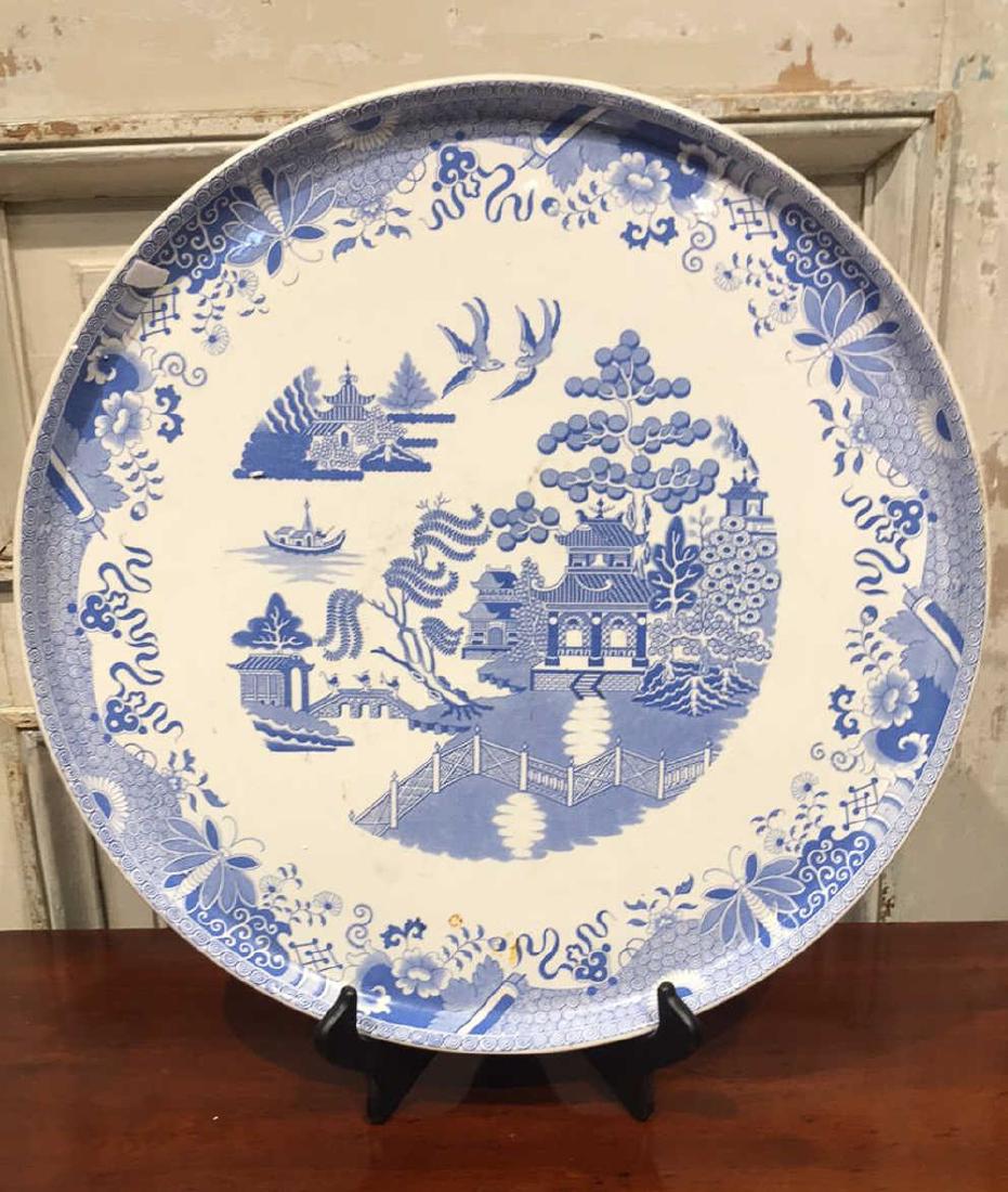 Antique English Copeland China Platter. (1 of 3)