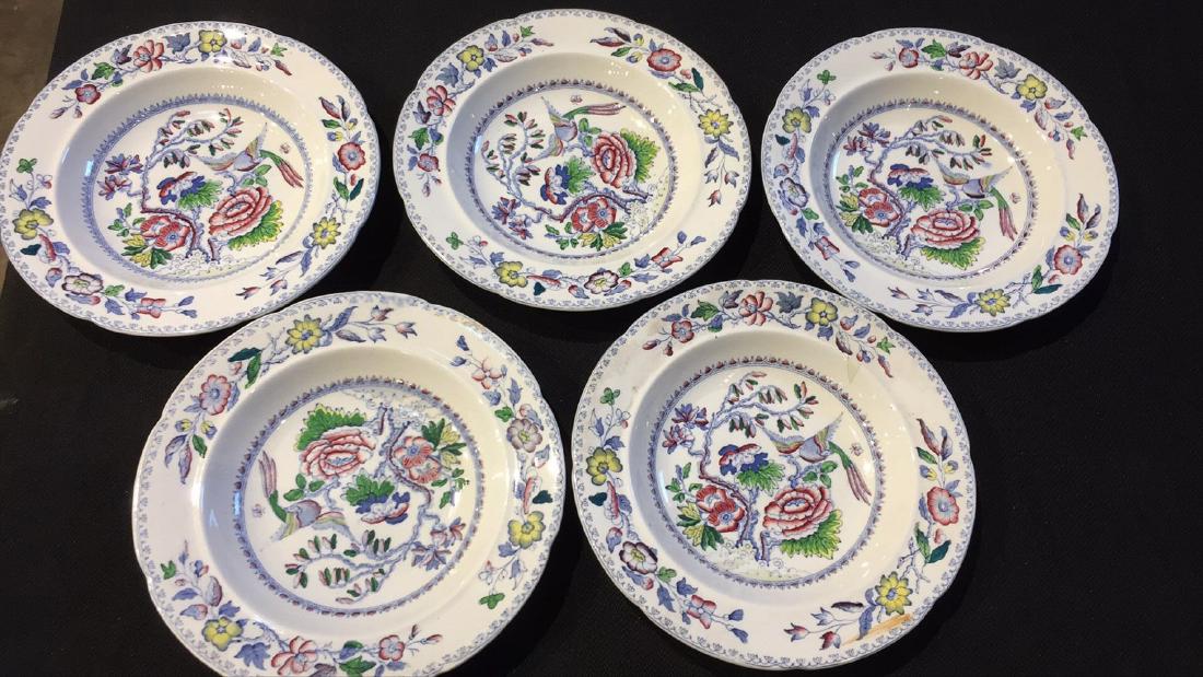 5 Ironstone Bowls (1 of 4)