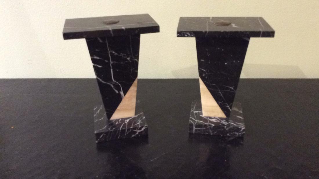 Pair Of Art Deco Marble Tazzas (1 of 2)