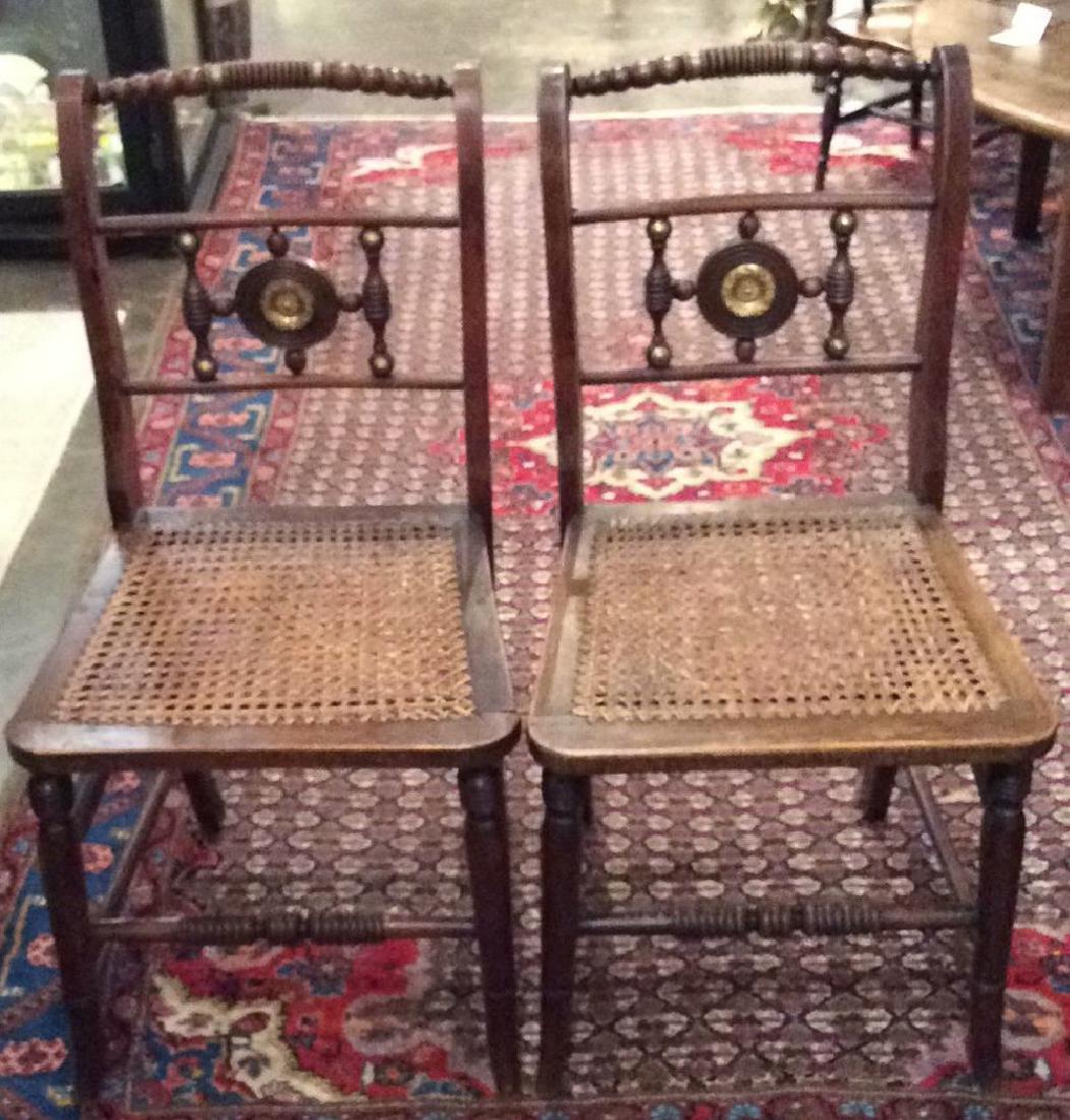 Pair English Regency Chairs (1 of 6)