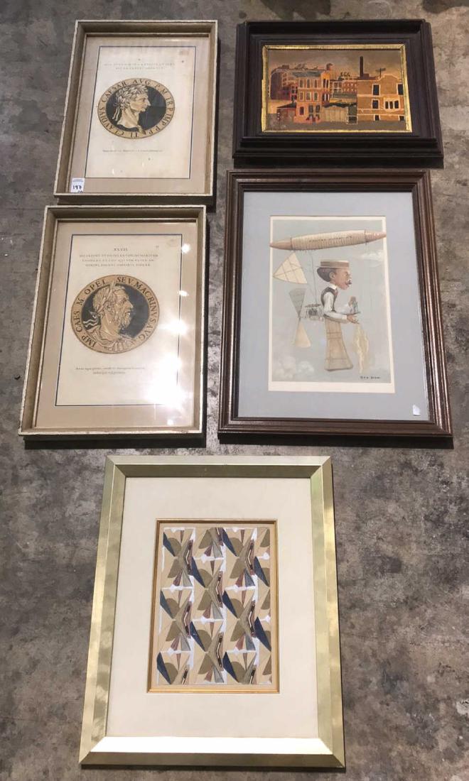 5 Piece Warehouse Art Lot (1 of 8)