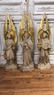 3 Carved Alabaster Angels. - 2