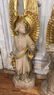 3 Carved Alabaster Angels. - 3