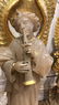3 Carved Alabaster Angels. - 5
