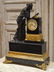 French Bronze & Marble Clock, C. 1890. - 2