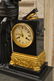 French Bronze & Marble Clock, C. 1890. - 4