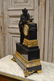 French Bronze & Marble Clock, C. 1890. - 6