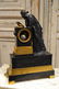 French Bronze & Marble Clock, C. 1890. - 8