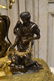19th C. French Bronze Clock. - 6