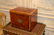Antique French Burl Wood Tantalus. - 5