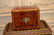 Antique French Burl Wood Tantalus. - 7
