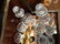 Antique French Burl Wood Tantalus. - 9