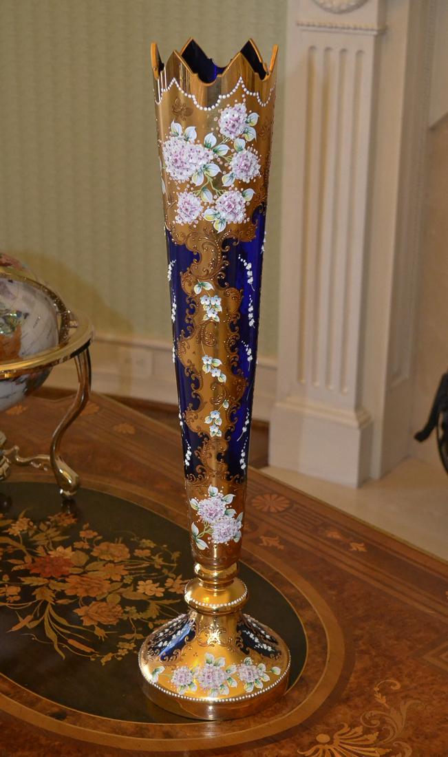 A Large Italian Cobalt Vase (1 of 6)