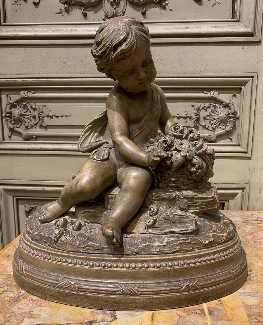 19th C. French Terracotta Child. (1 of 4)