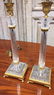 2 Crystal & Bronze Lamps By Baldi. - 2