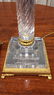 2 Crystal & Bronze Lamps By Baldi. - 3