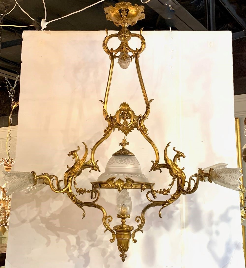 French Victorian 5-light Chandelier (1 of 7)