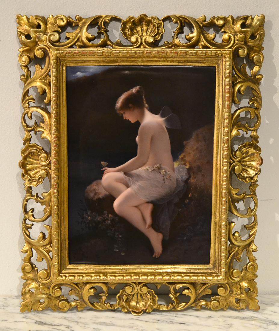 Antique Berlin KPM Porcelain Plaque. (1 of 8)