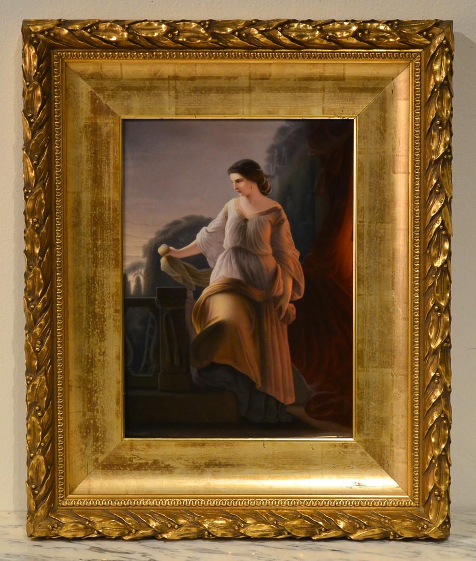 19th C. Berlin KPM Porcelain Plaque. (1 of 8)