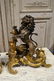Antique Pair Of French Bronze Chenet. - 5