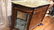 French Style Burl Wood Credenza. - 4