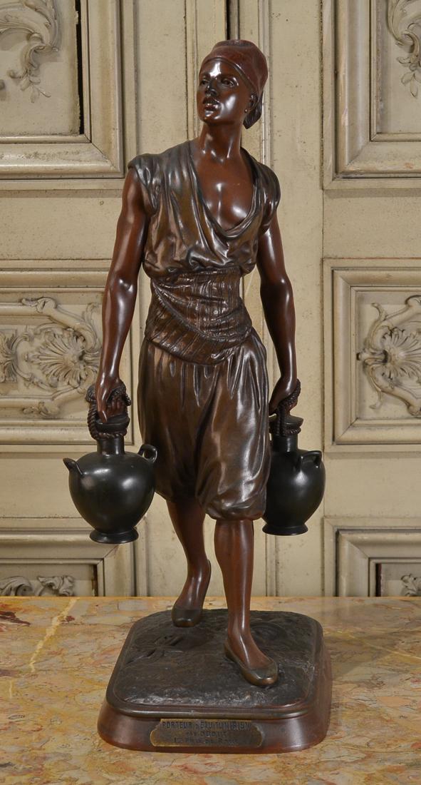 Marcel Debut, French Bronze Man. (1 of 9)