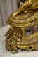 19th C. French Bronze Mantle Clock. - 5