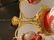 Sevres and dore chandelier - 5
