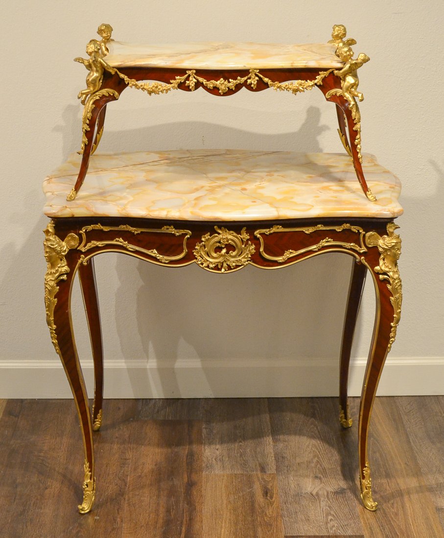 Rare Maison Millet table, signed Rogie (1 of 12)